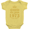 queens are born in 1973 Baby Bodysuit