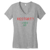 Restart? Women's V-Neck T-Shirt