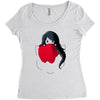 marceline pocket Women's Triblend Scoop T-shirt
