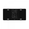 christmas 2019 License Plate