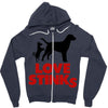 love stinks Zipper Hoodie