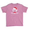 bah hum pug scrooge grinch christmas Youth Tee