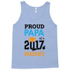 Class of 2017 Proud Papa Graduation Tank Top