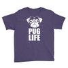 pug life dog tee new Youth Tee