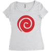 uzumaki clan symbol crest   otaku cosplay anime fan naruto gift expo t Women's Triblend Scoop T-shirt