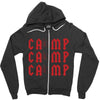 Camp Hitchhiking Zipper Hoodie