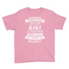 Super Cool Gigi Of A Freaking Awesome Grandson Youth Tee
