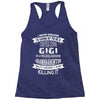 Super Cool Gigi Of A Freaking Awesome Granddaughter Racerback Tank