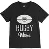 rugby mom V-Neck Tee