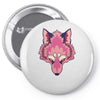 pink foxy Pin-back button