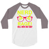 hell hath no fury 3/4 Sleeve Shirt