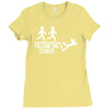 follow the leader Ladies Fitted T-Shirt
