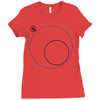 Outside Circle Ladies Fitted T-Shirt