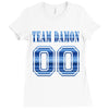 team damon salvatore Ladies Fitted T-Shirt