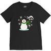 windy snowman V-Neck Tee
