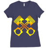piston Ladies Fitted T-Shirt