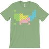 periodic table of america T-Shirt
