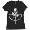 rose garden Ladies Fitted T-Shirt