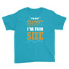 I Am Not Short I Am Fun Size Youth Tee