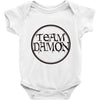 team damon salvatore (6) Baby Onesie