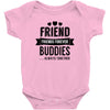 friend forever buddies Baby Bodysuit