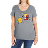 french fried jason Ladies Curvy T-Shirt
