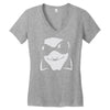 bono u2 vox the edge band rock musica Women's V-Neck T-Shirt