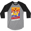 falcon punch out 3/4 Sleeve Shirt
