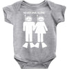 never dive alone scuba diving Baby Onesie