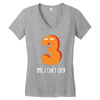 i can't even Women's V-Neck T-Shirt