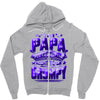 papa grumpy Zipper Hoodie