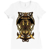 death pirate Ladies Fitted T-Shirt