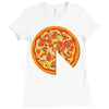 pizza dad Ladies Fitted T-Shirt