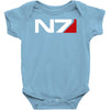 mass effect n7 logo Baby Onesie