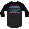 I Love Someone with Thyroid Cancer to The Moon and Back to Infinity 3/4 Sleeve Shirt