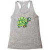 tortue nazie zombie Racerback Tank
