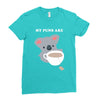 My Puns Are Ladies Fitted T-Shirt
