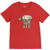 how many legs V-Neck Tee