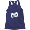 my name is awesome Racerback Tank