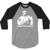 iron sheik wrestling iran funny 3/4 Sleeve Shirt