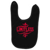 limitless apparel Baby Bibs