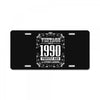vintage made in 1990 perfectly aged a living legend License Plate