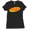 new seinfeld logo Ladies Fitted T-Shirt