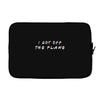 i got off the plane Laptop sleeve