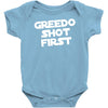 greedo shot first Baby Onesie