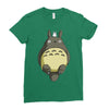 my neighbour totoro Ladies Fitted T-Shirt