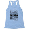 Born In December Racerback Tank