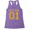1 best dad Racerback Tank
