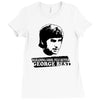 george best maradona good pele better Ladies Fitted T-Shirt