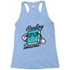 reading is awesome Racerback Tank